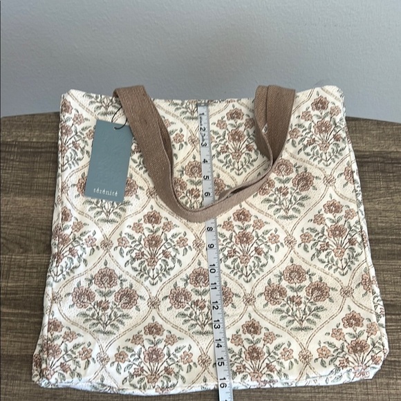 Floral Canvas Tote Bag ♻️🌻 - Picture 5 of 5